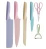 Set de 6 piezas de cuchillos de colores: Calidad y Buen Precio como Regalo