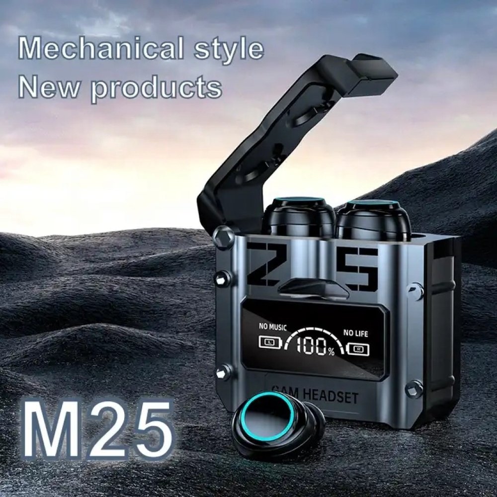 Auriculares M25 In-Ear Gamer Inalámbricos: Potencia y Estilo a Buen Precio un Regalo