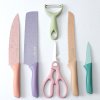 Set de 6 piezas de cuchillos de colores: Calidad y Buen Precio como Regalo