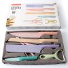 Set de 6 piezas de cuchillos de colores: Calidad y Buen Precio como Regalo