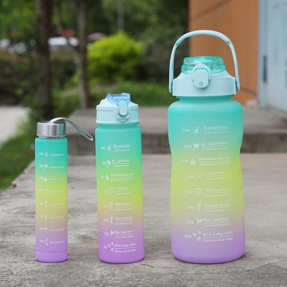 Pack de 3 Botellas de Agua Motivacional: Un Regalo Perfecto