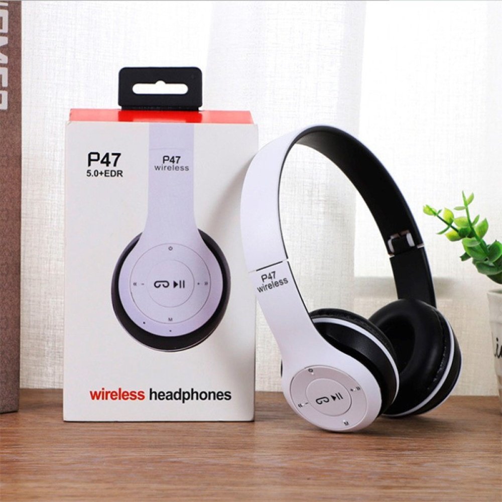 Auriculares P47 Inalámbricos: Calidad, Estilo y Precio Inmejorable un Regalo