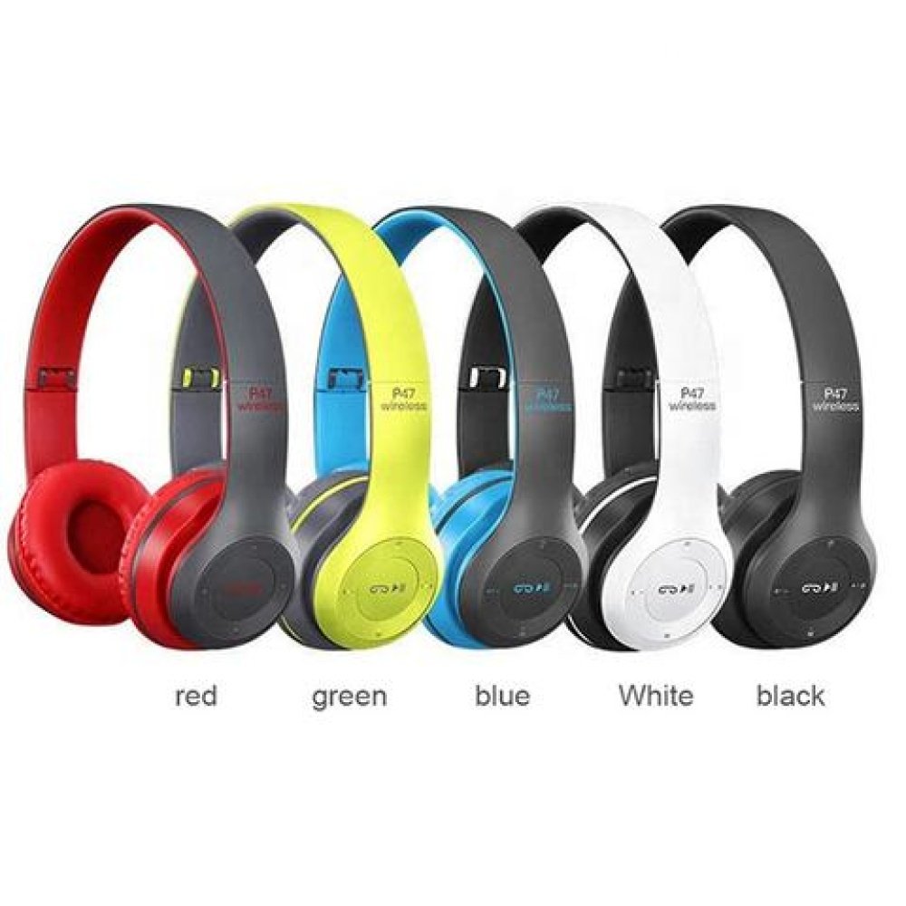 Auriculares P47 Inalámbricos: Calidad, Estilo y Precio Inmejorable un Regalo