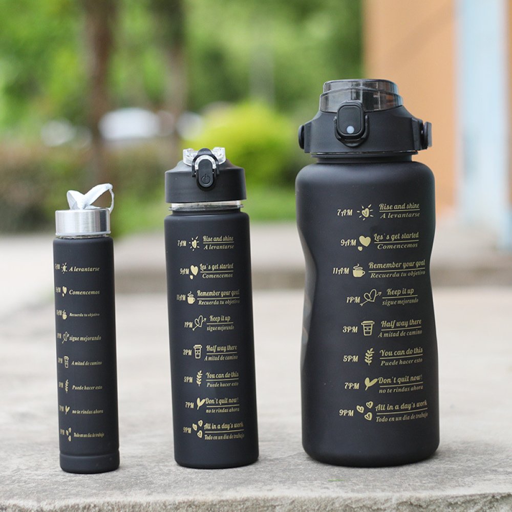Pack de 3 Botellas de Agua Motivacional: Un Regalo Perfecto