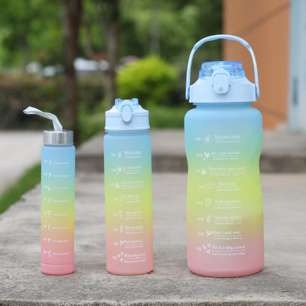 Pack de 3 Botellas de Agua Motivacional: Un Regalo Perfecto