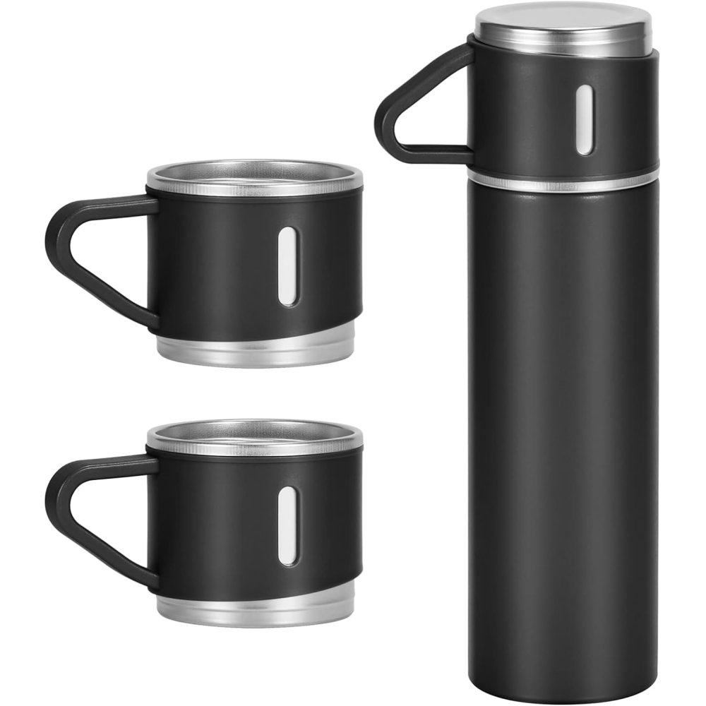 Mini Set de Termo Térmico: 3 Tazas de Acero Inoxidable de Calidad a Buen Precio