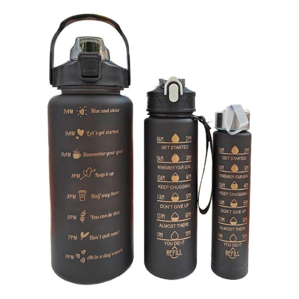 Pack de 3 Botellas de Agua Motivacional: Un Regalo Perfecto
