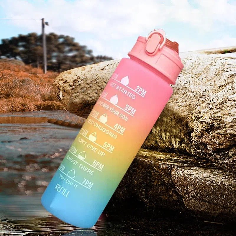Botellas de Agua Motivacional  900 ml : Un Regalo Perfecto