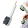 Descubre el Cepillo para Zapatos con Depósito de Jabón Líquido: ¡Tu Nuevo Superhéroe de Limpieza!